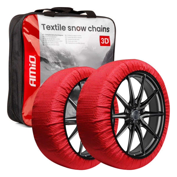 Textile snow chains 3D, XL, 2 pcs.
