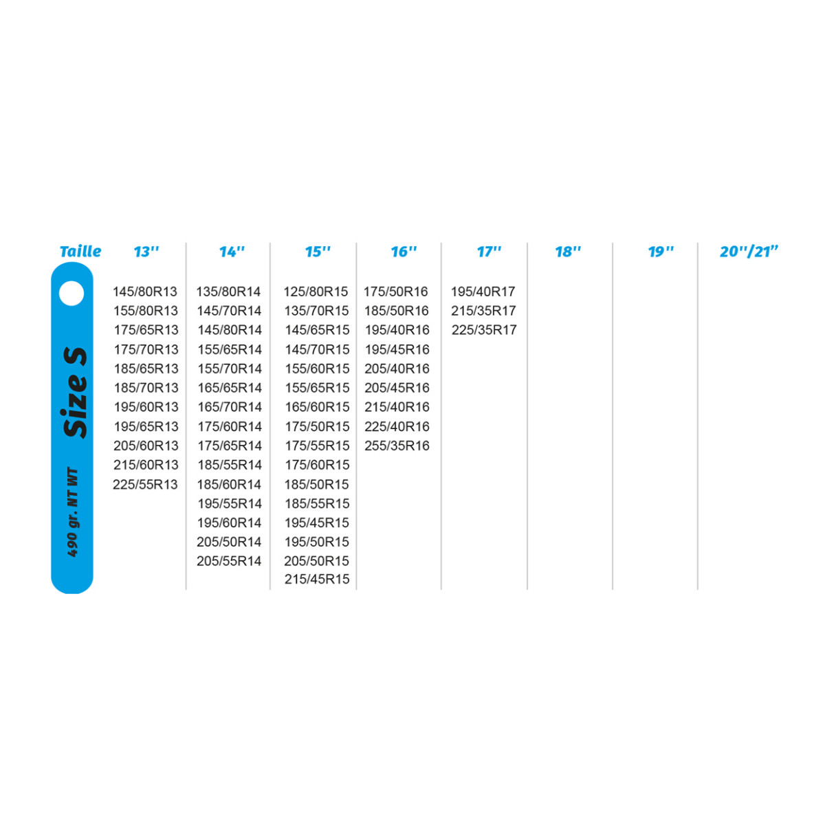 Textile snow chains Easysock, S, 2 pcs.