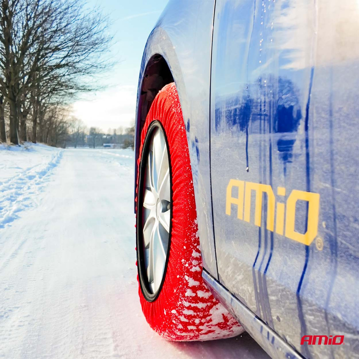 Textile snow chains, L, 2 pcs.