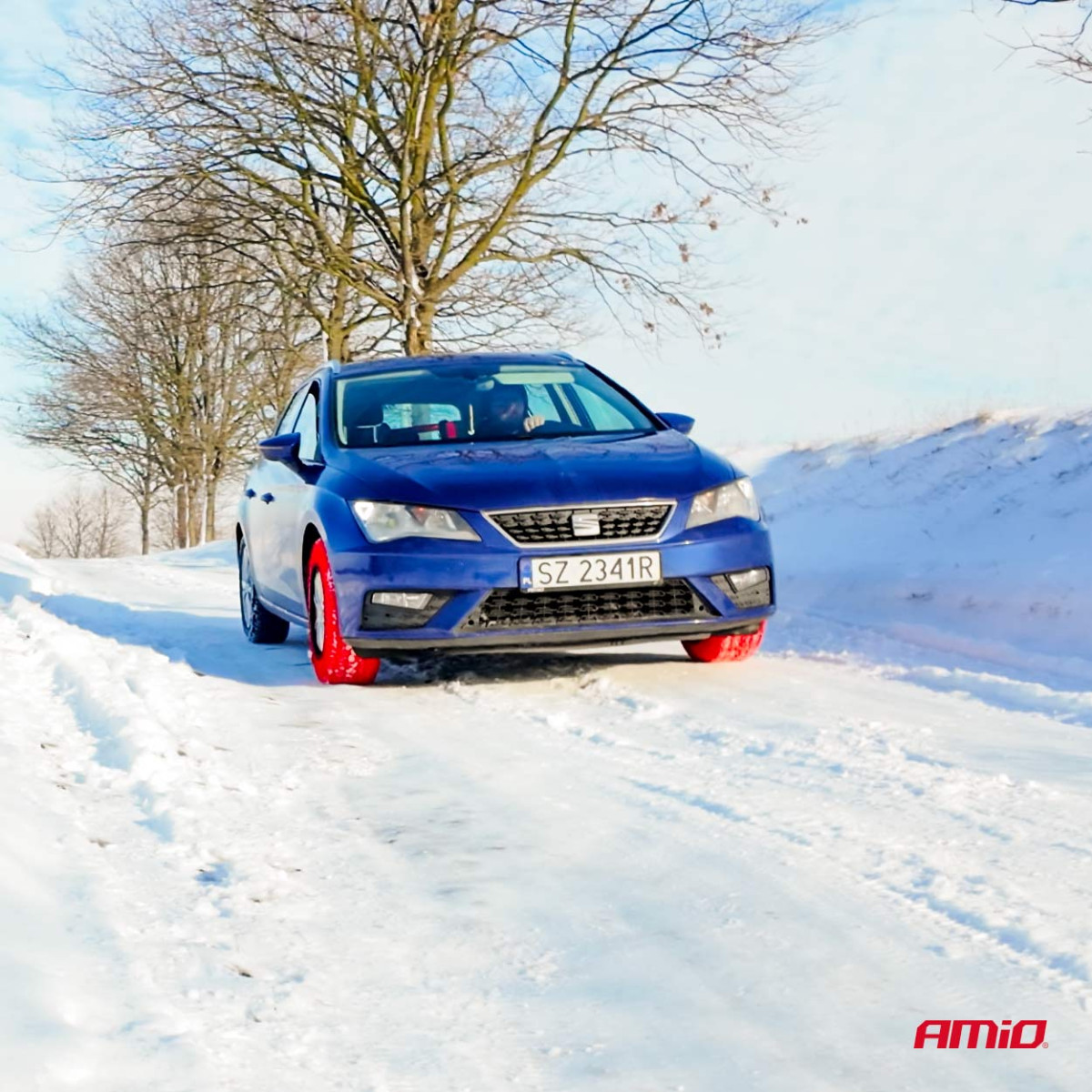 Textile snow chains, L, 2 pcs.