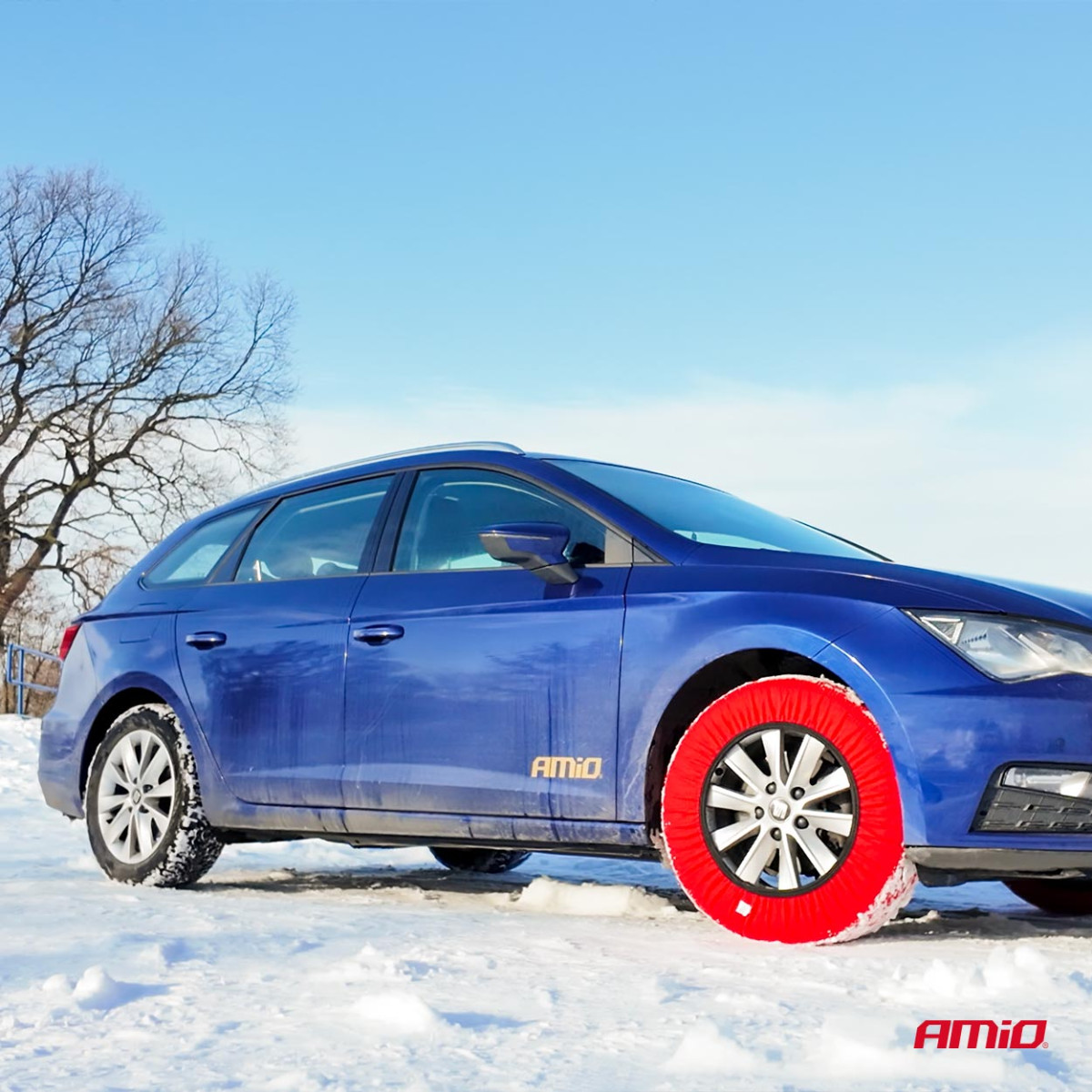 Textile snow chains, L, 2 pcs.