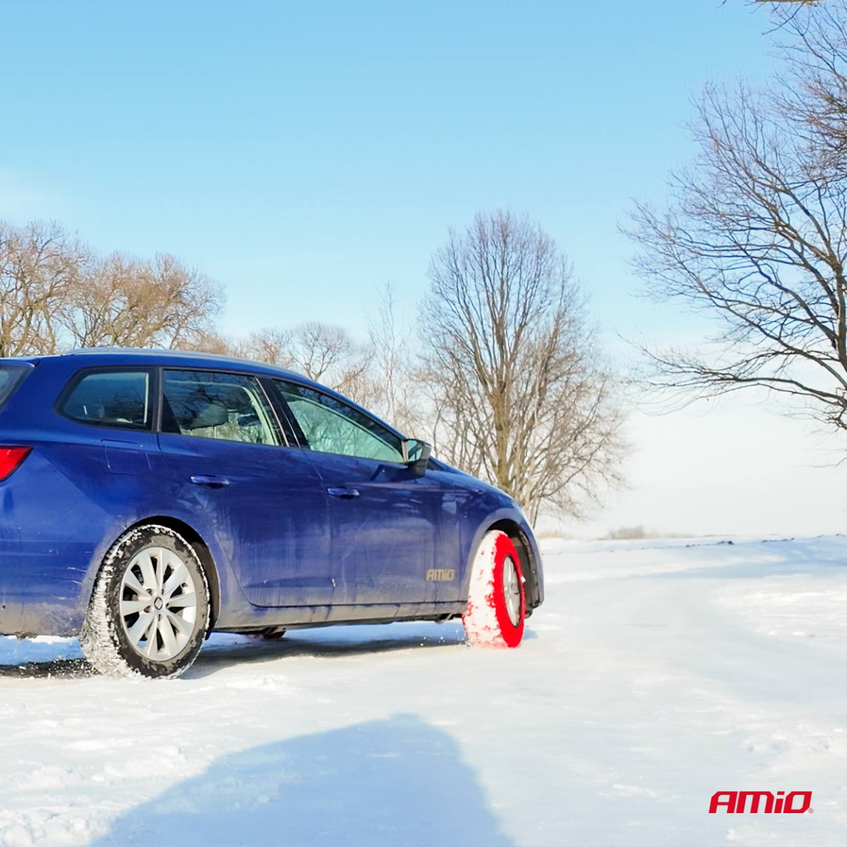 Textile snow chains, XXL, 2 pcs.