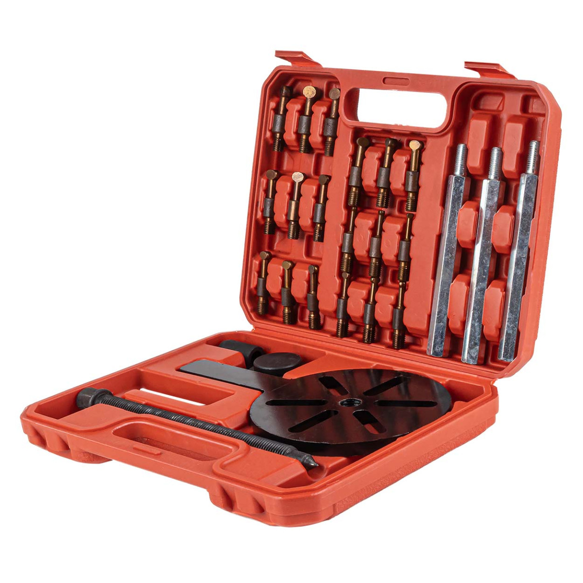 Three-hook bearing puller, 31 pcs. AMIO-04759