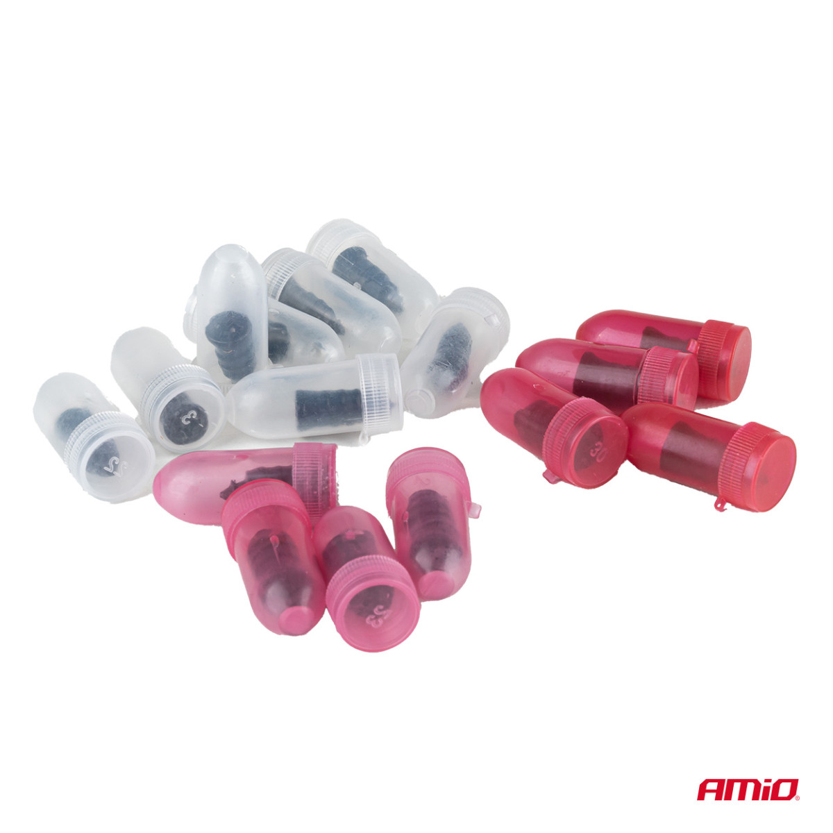 Tire repair nails with screwdriver 16 pcs., AMIO-04694