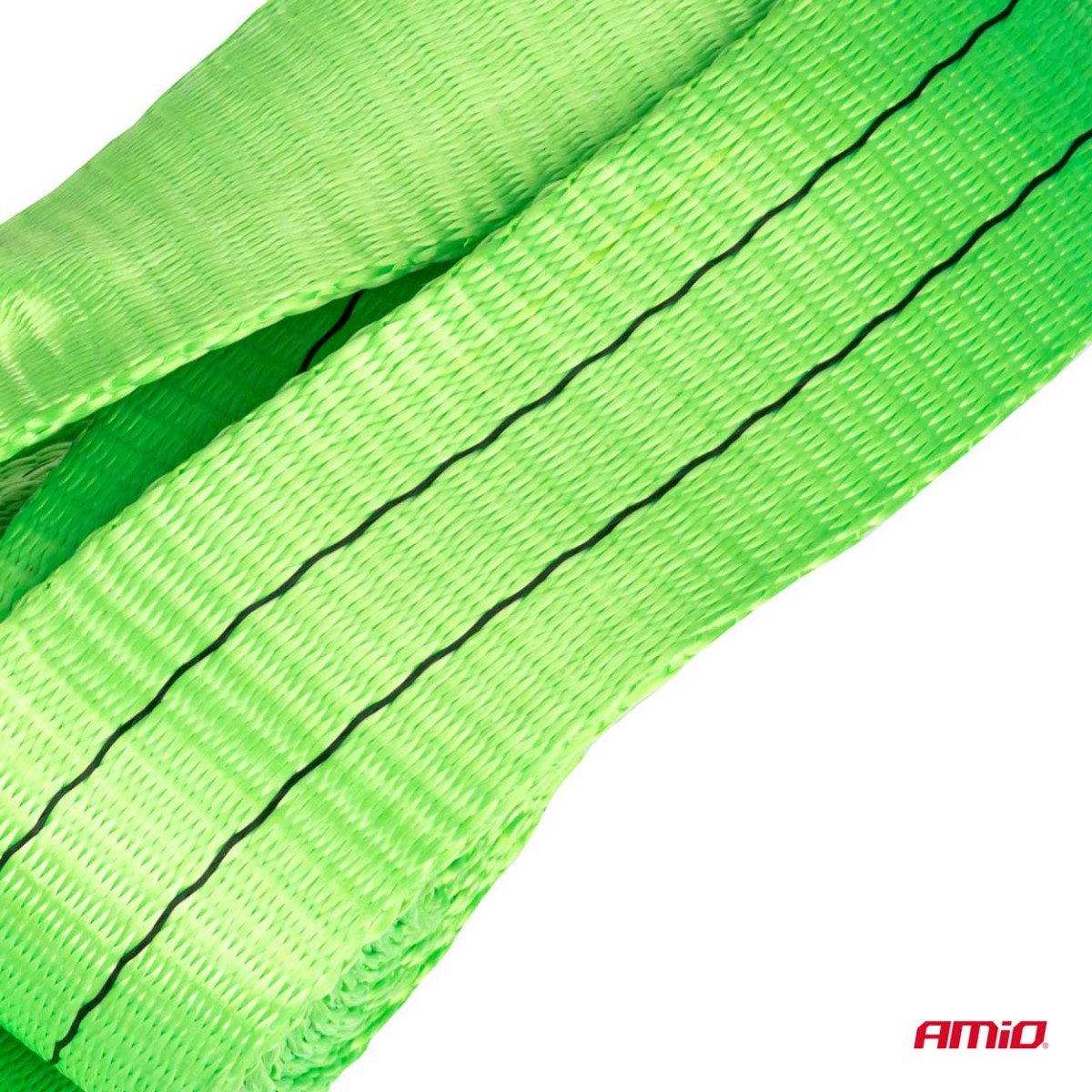 Tow strap 9000kg 60mm 5m hook + hook AMIO-02015