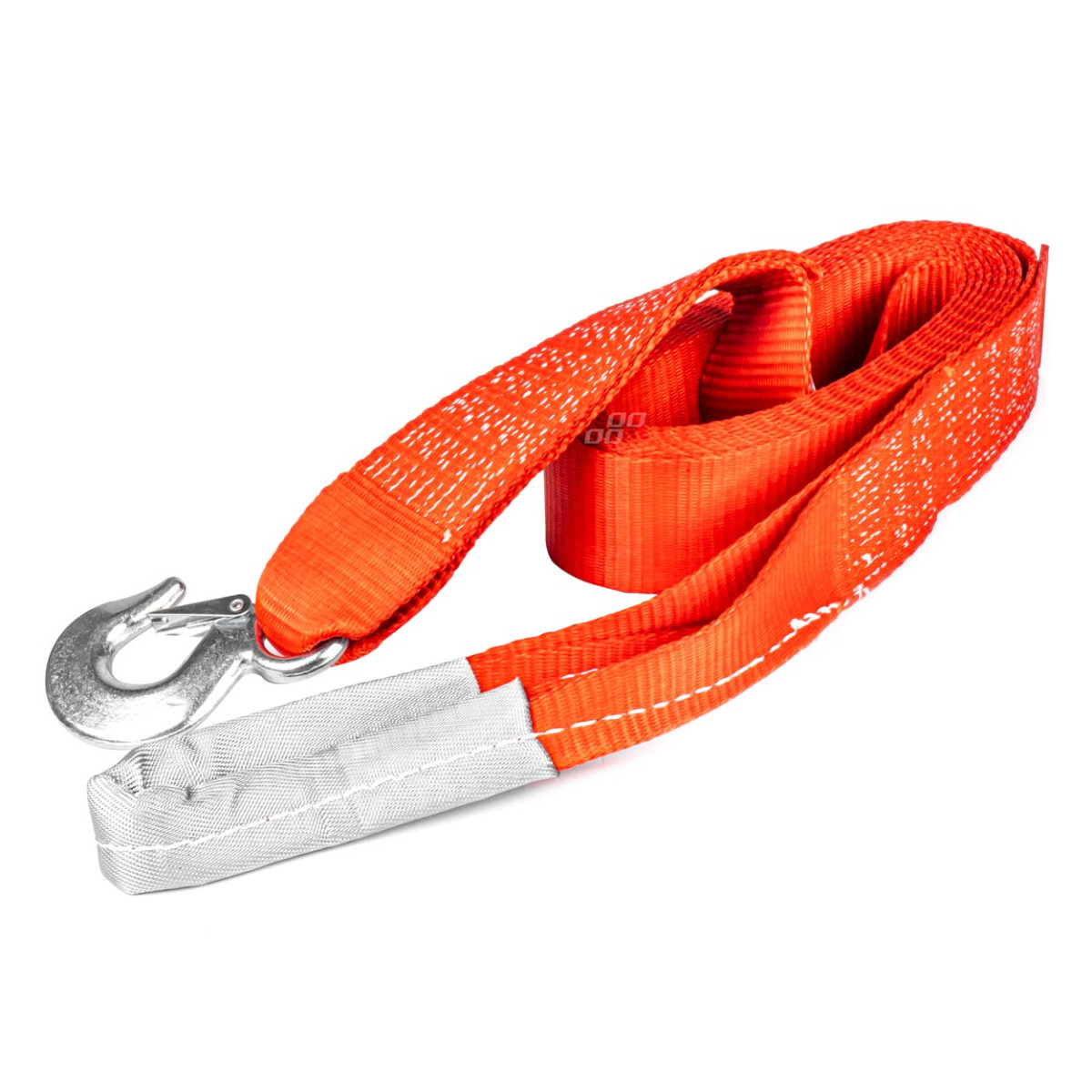 Tow strap 7000kg 60mm 5m hook + eye AMIO-03992