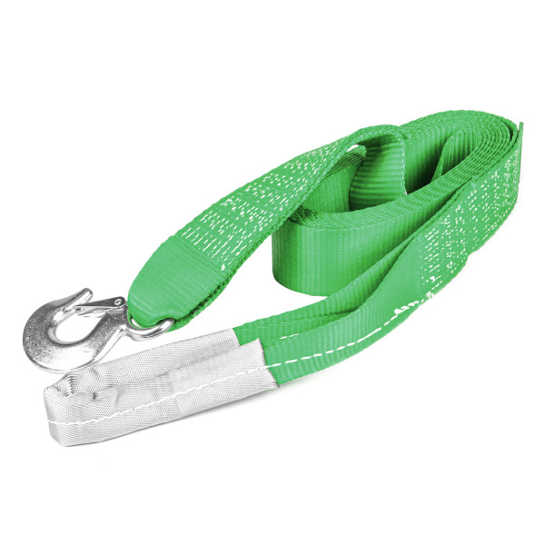 Tow strap 8000 kg 70 mm 5 m hook + eye AMIO-03994
