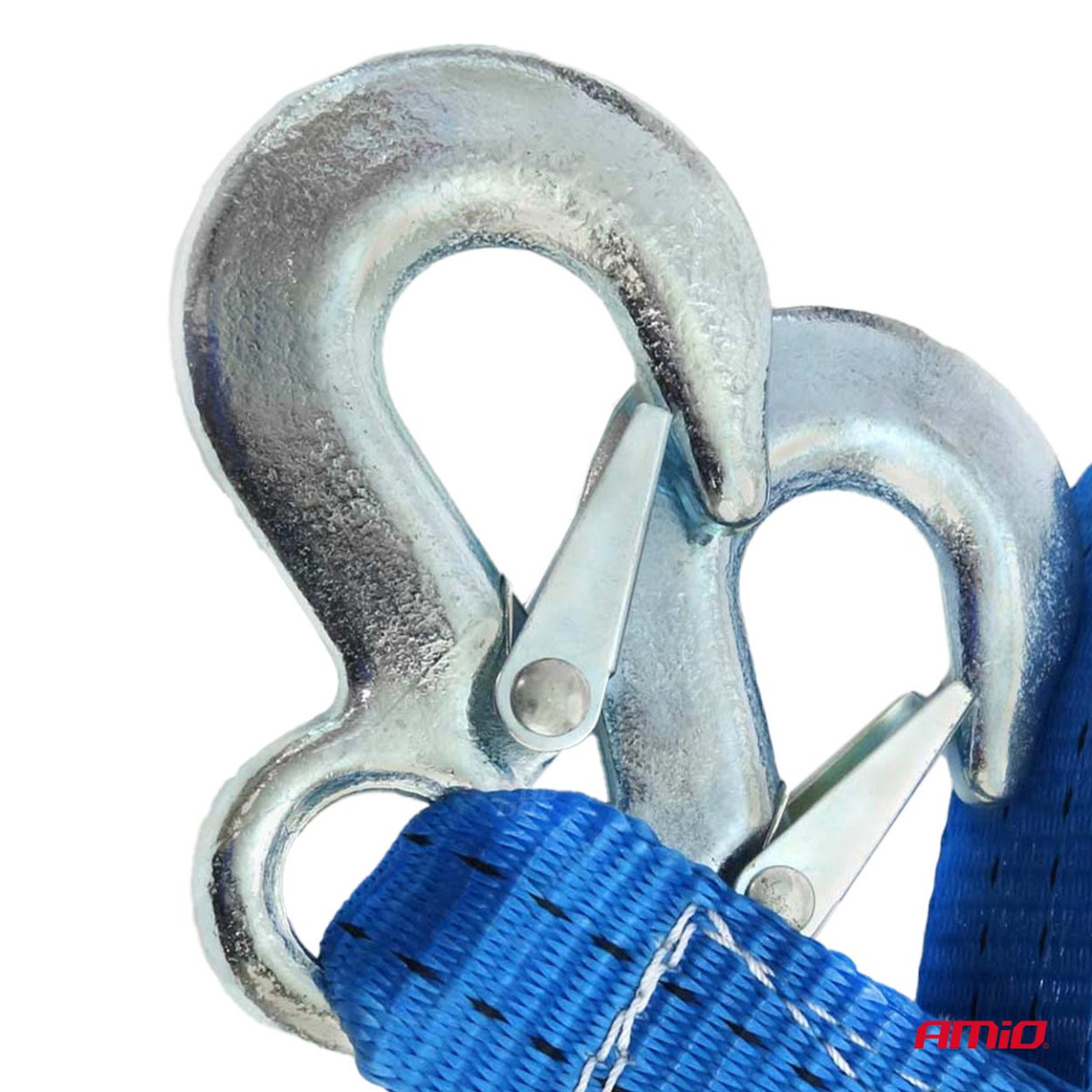Flexible towbar 2500 kg 35 mm 4 m hook+hook AMIO-02009