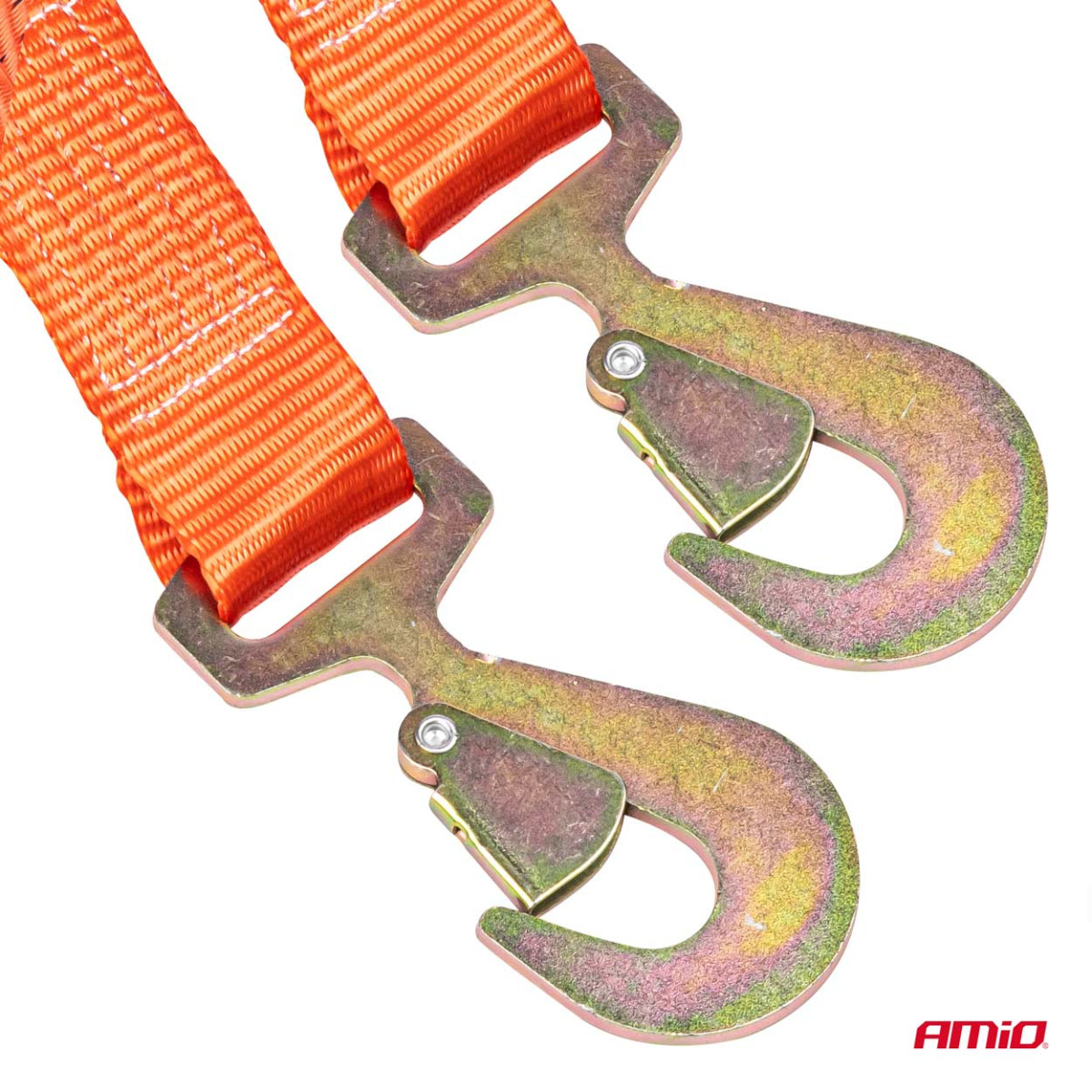 Flexible towbar 4500 kg 50 mm 4 m hook+hook AMIO-02010