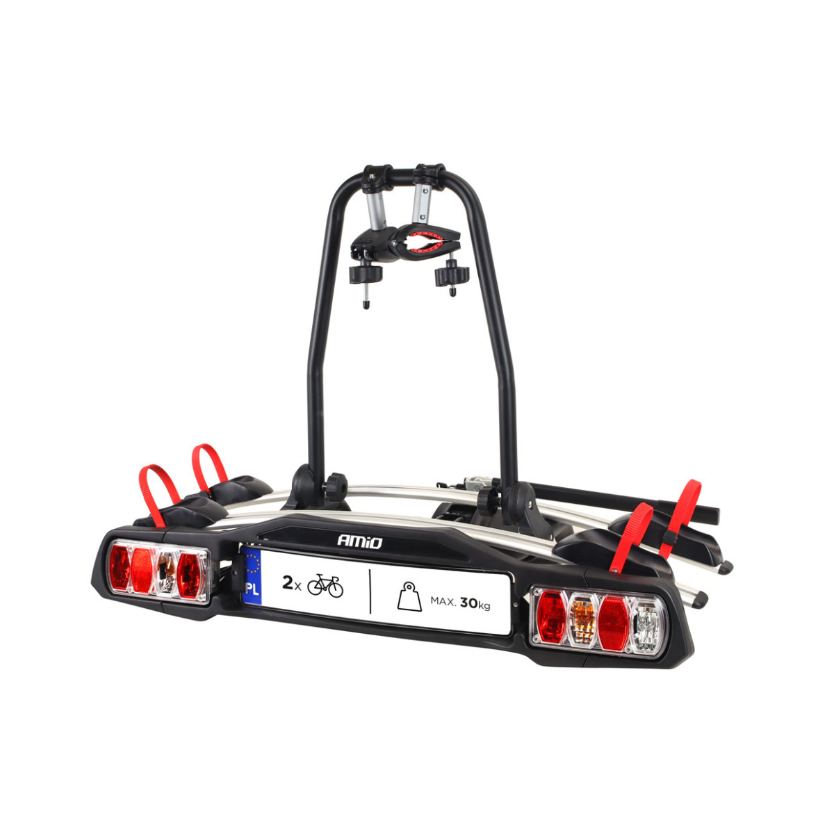 Car bike holder on hook, for 2 bikes TBC-01/2