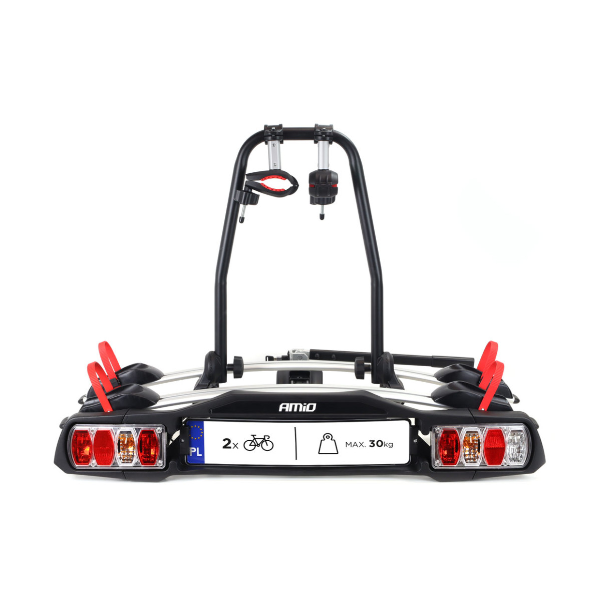 Car bike holder on hook, for 2 bikes TBC-01/2