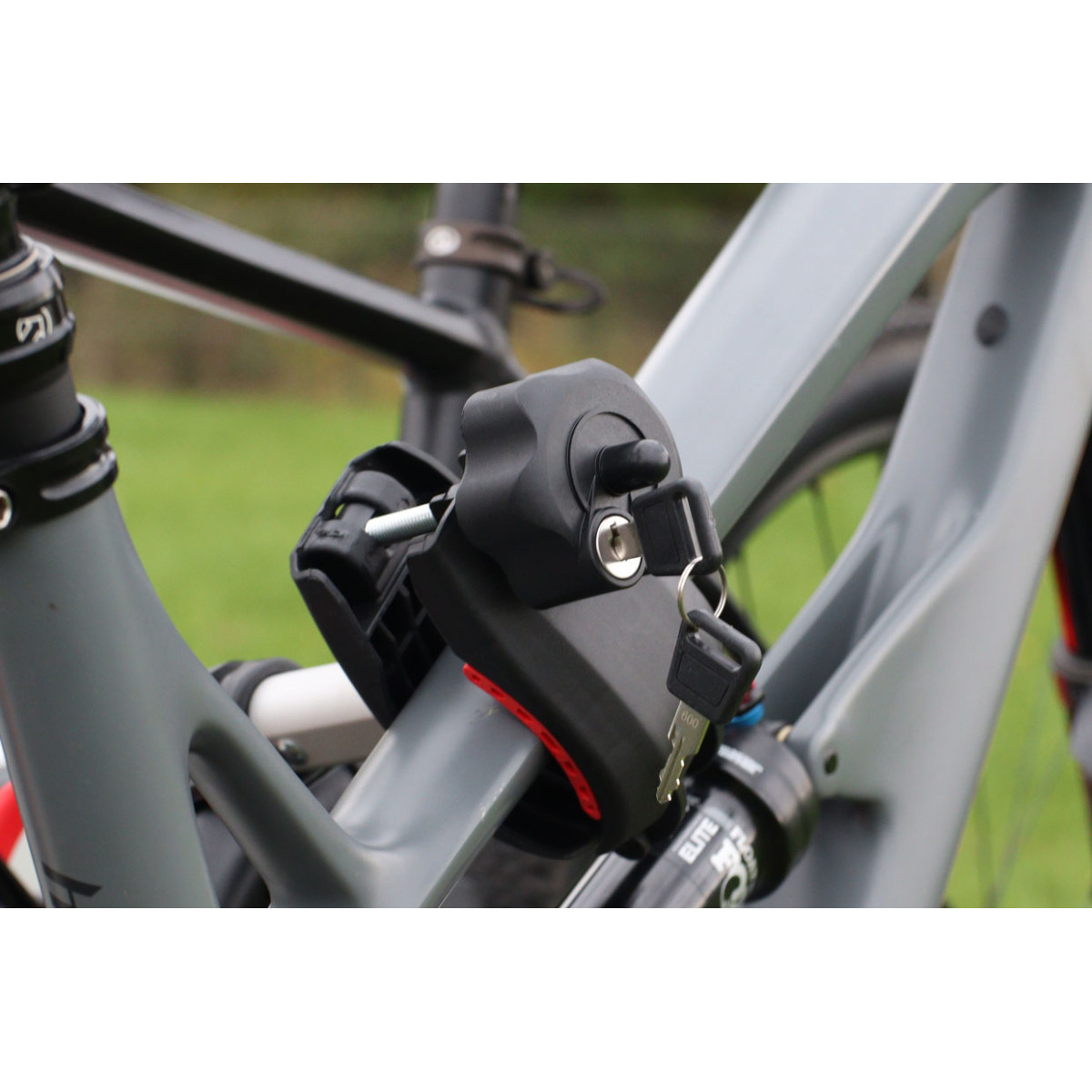 Car bike holder on hook, for 2 bikes TBC-01/2