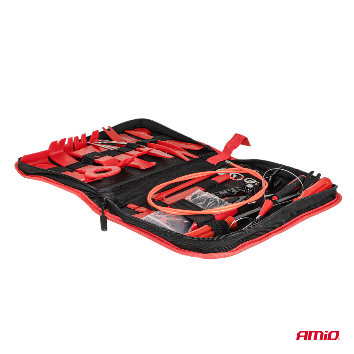 Large interior trim and clip removal tool set, 40 pcs., AMIO-04747