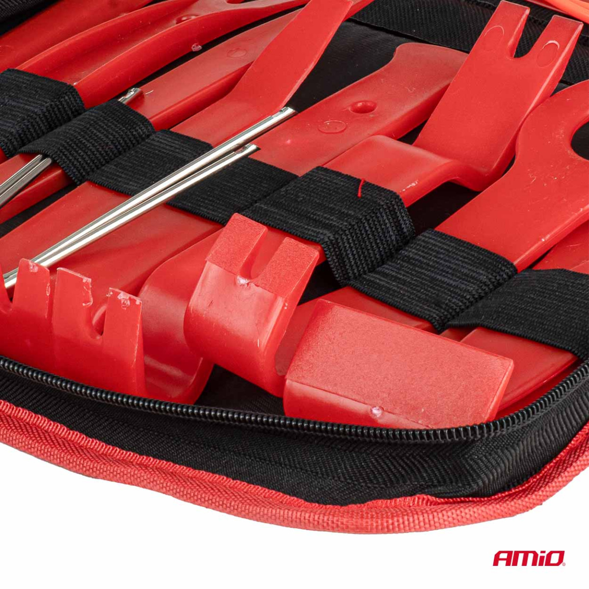 Large interior trim and clip removal tool set, 40 pcs., AMIO-04747