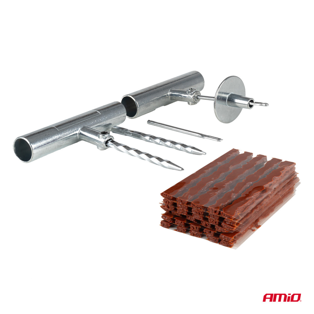 Tire repair kit – 38 pcs. AMIO-04693