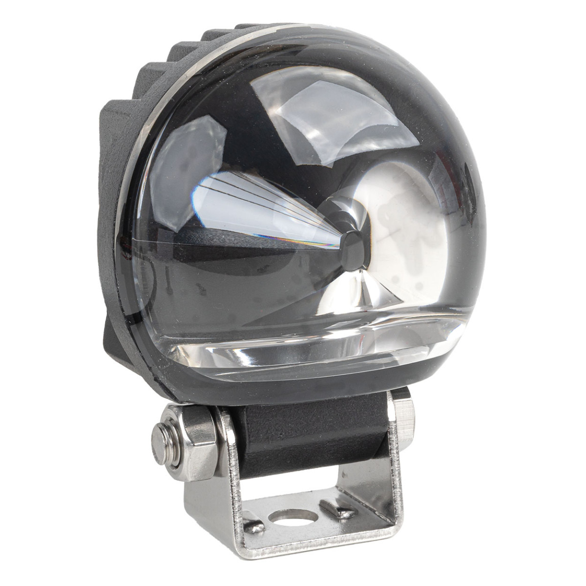 Safety zone light for forklifts, U-shaped with red light, 10W 10–80V IP6K9K AMIO-04867