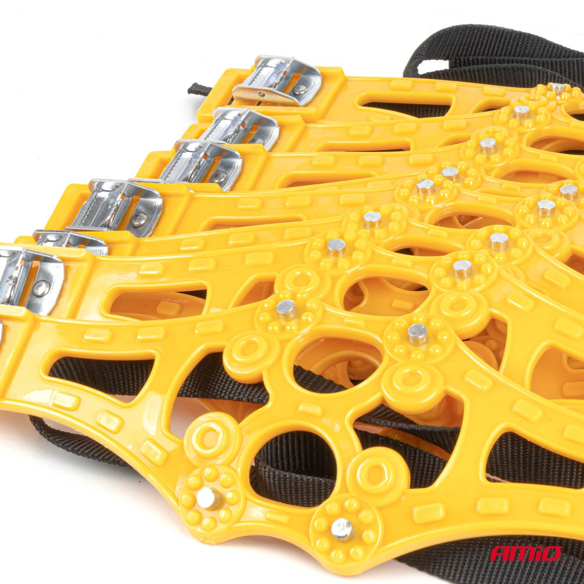 Set of non-slip strips for tires, 8 pcs., AMIO-04948