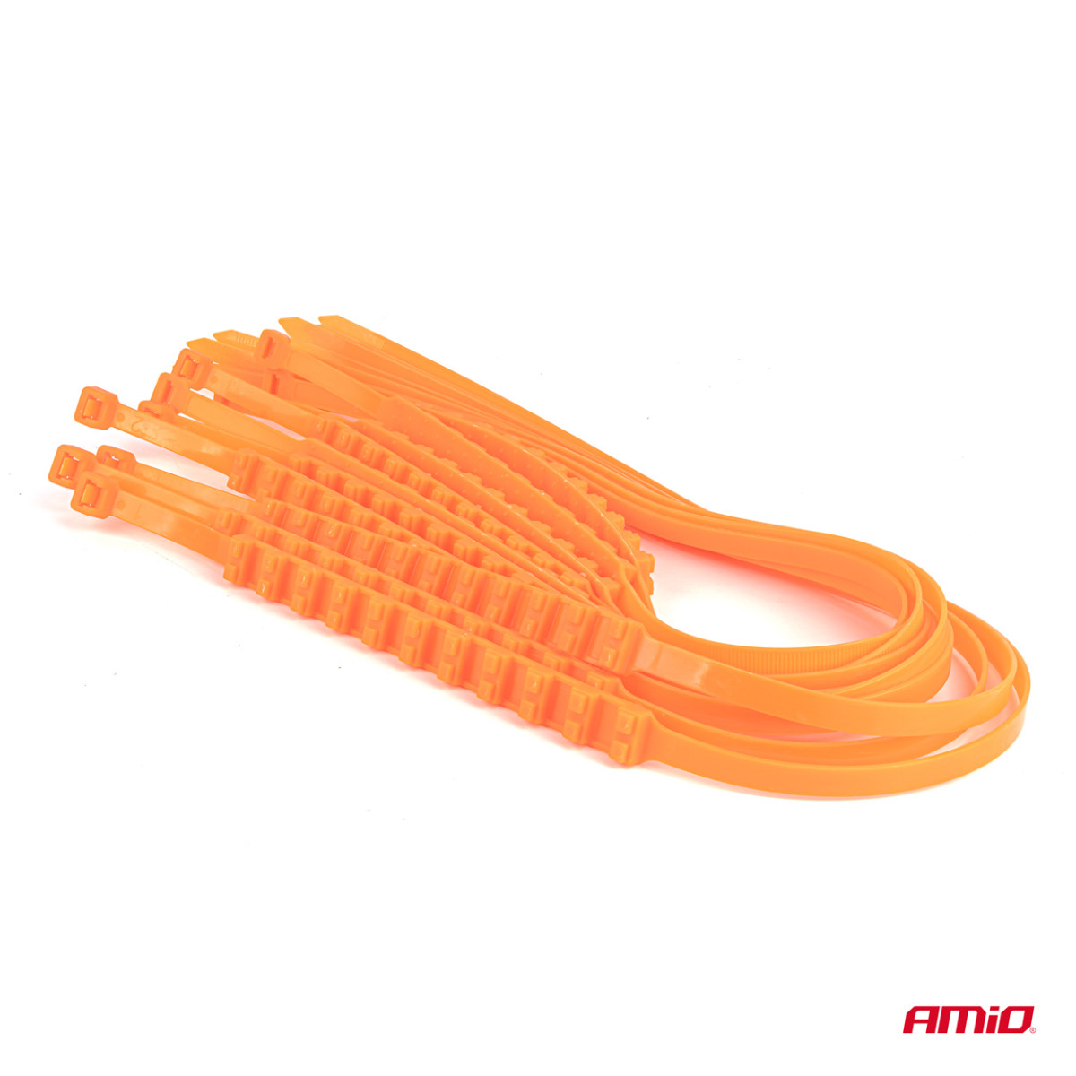 Set of non-slip strips for tires, 920 mm, 10 pcs., AMIO-04949