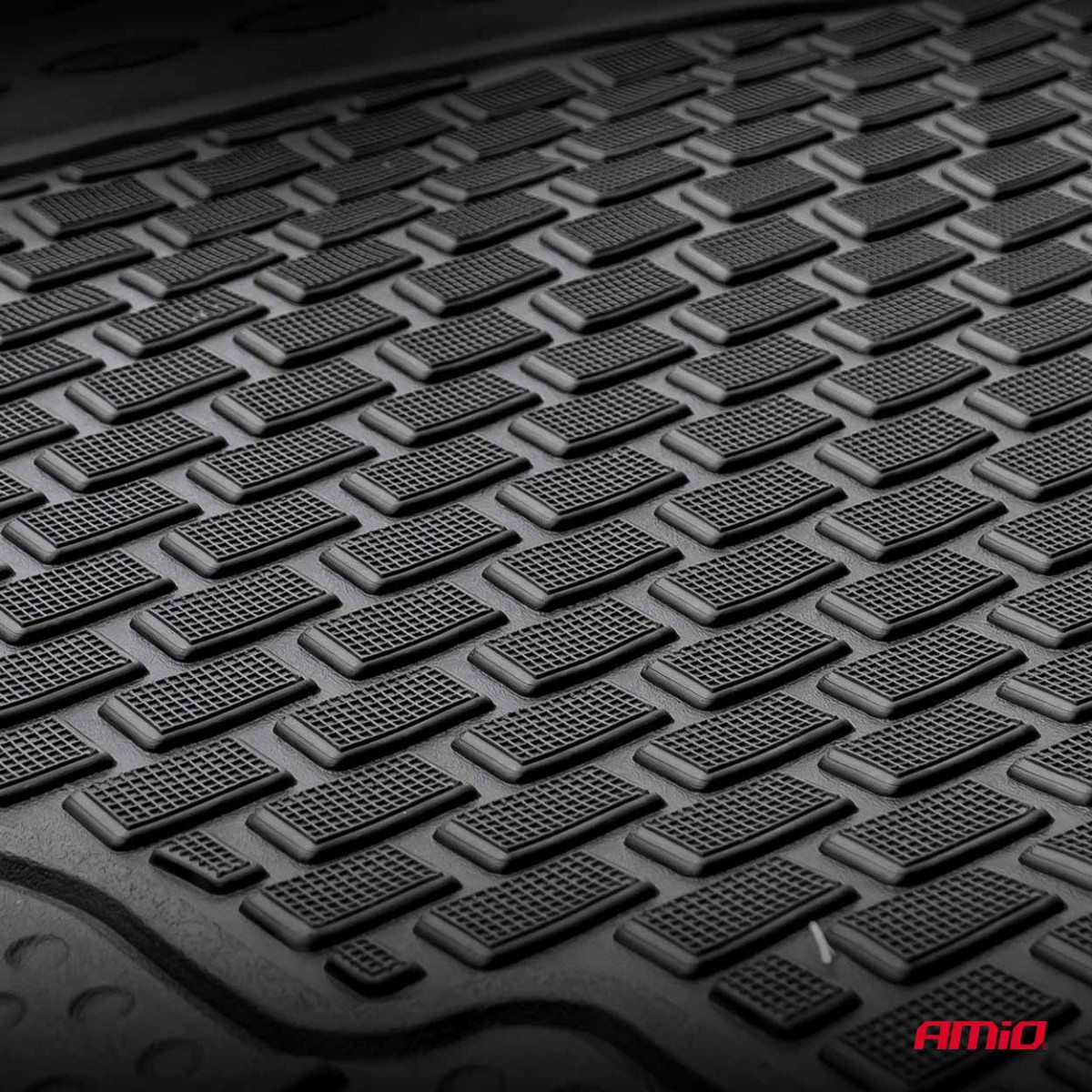 Universal car mats CM-04, 73x43 cm / 45x43 cm, AMIO-05015