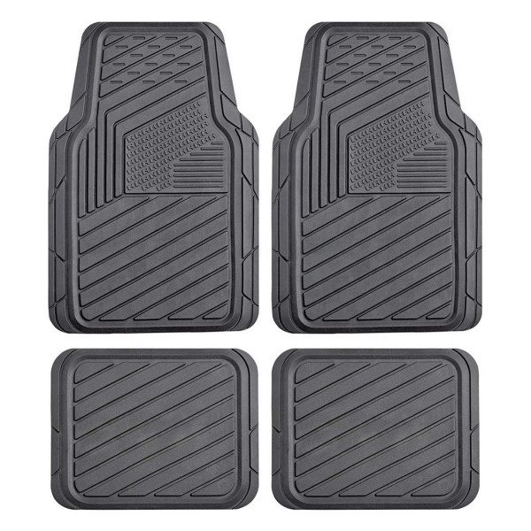 Universal car mats CM-05, 70.5x49 cm / 35x45.5 cm, AMIO-05016 Universal car mats CM-05, 70.5x49 cm / 35x45.5 cm, AMIO-05016