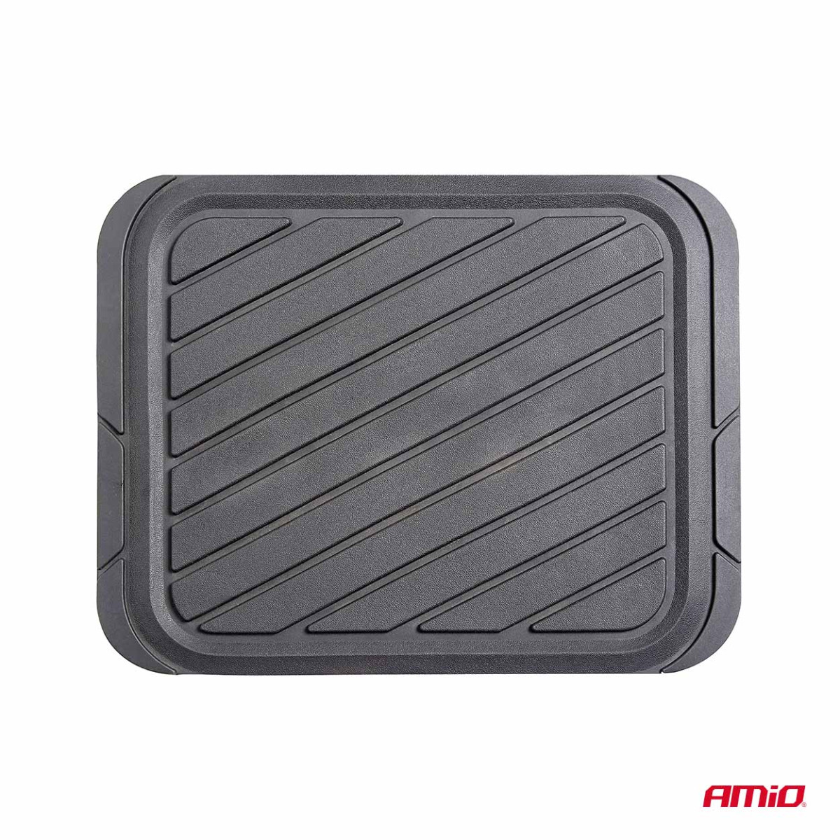 Universal car mats CM-05, 70.5x49 cm / 35x45.5 cm, AMIO-05016