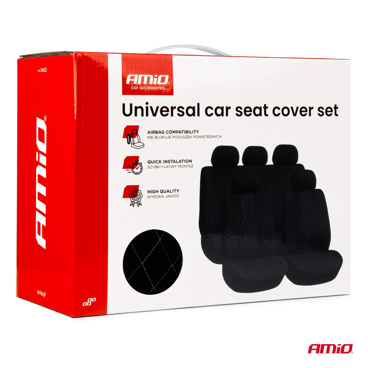 Universal seat covers SC-02 - black / gray