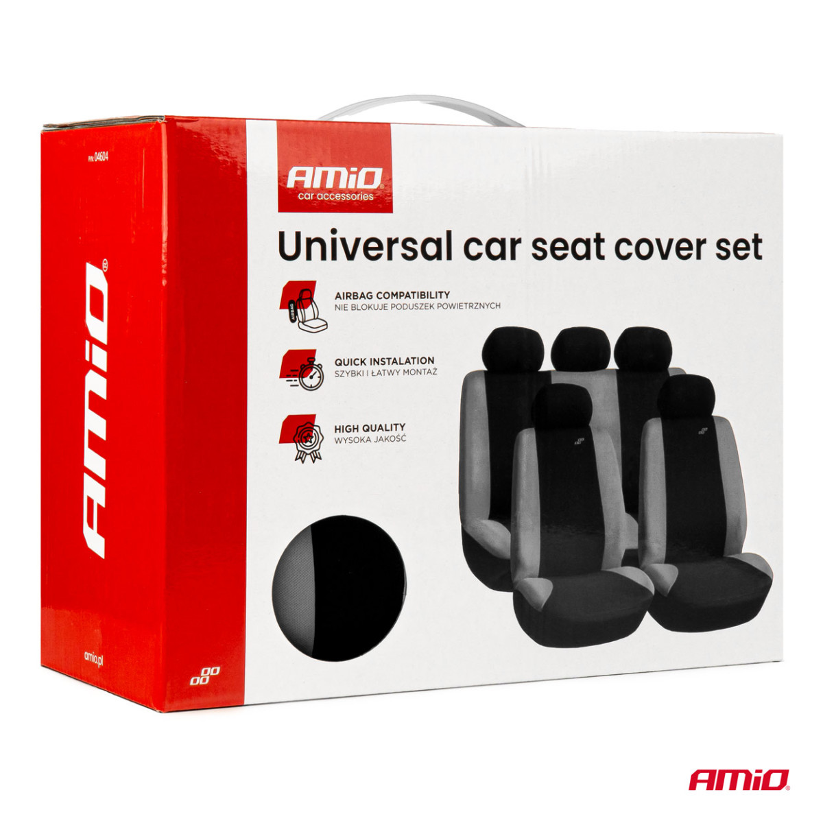 Universal seat covers SC-04 - black / gray