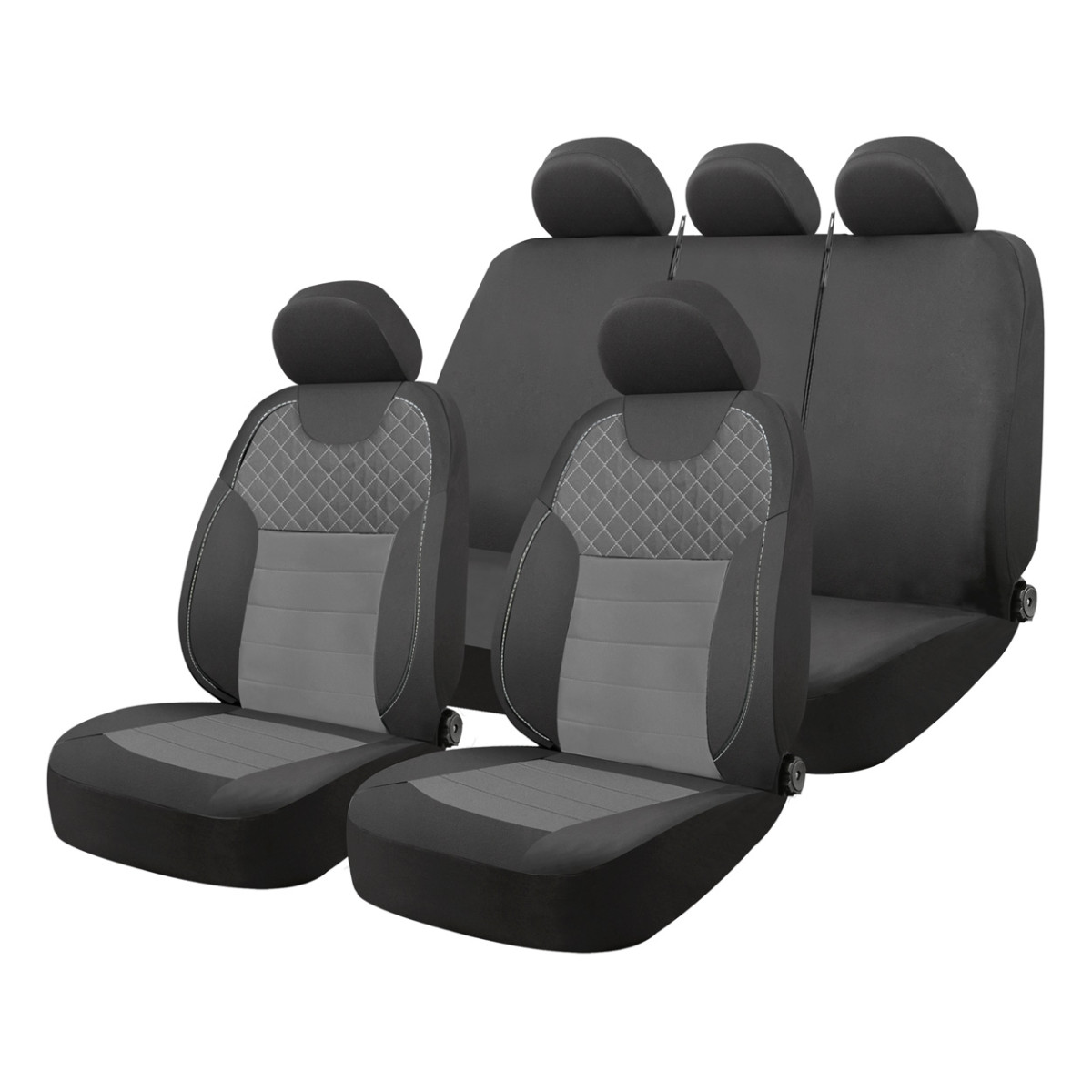 Universal seat covers SC-15 - black / gray