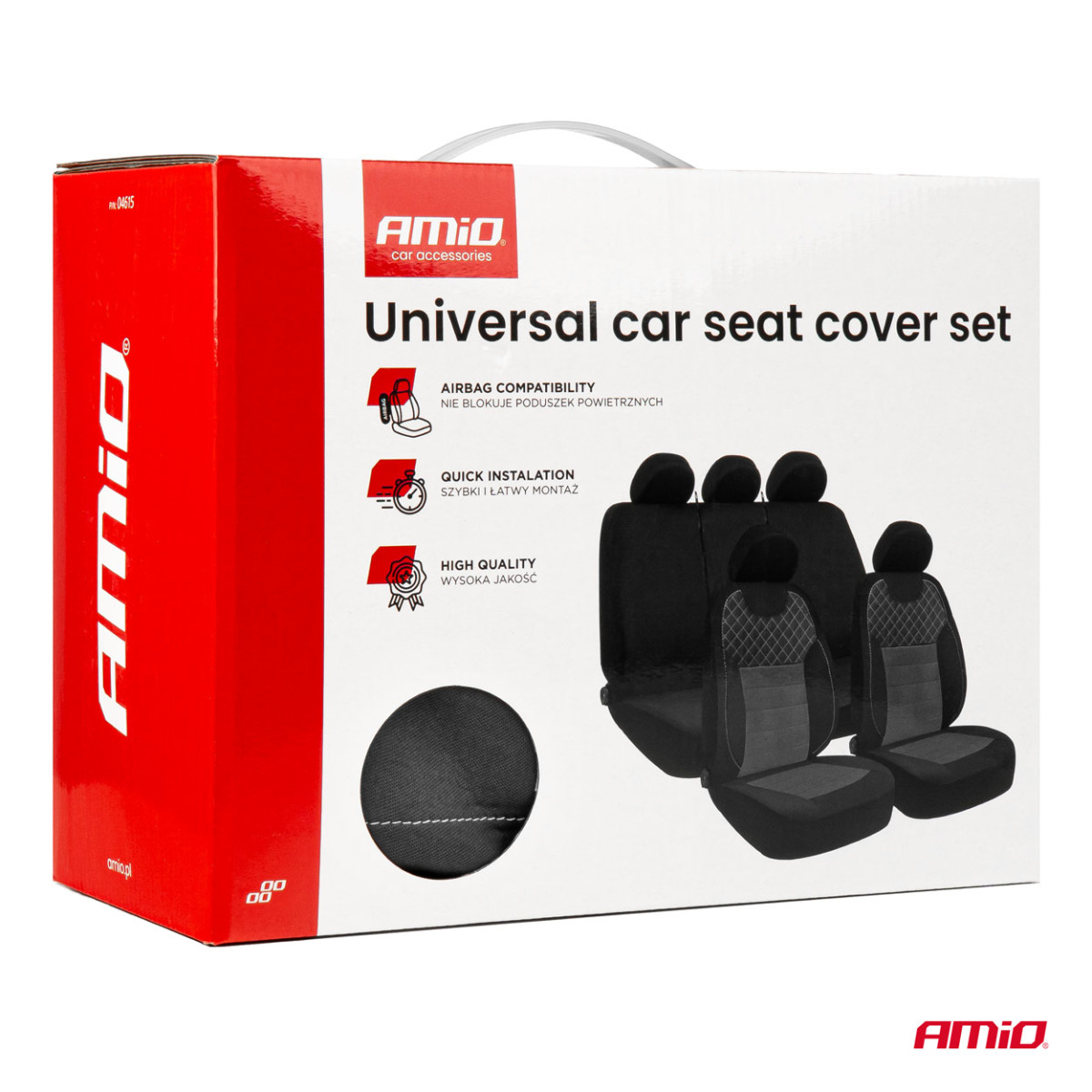Universal seat covers SC-15 - black / gray