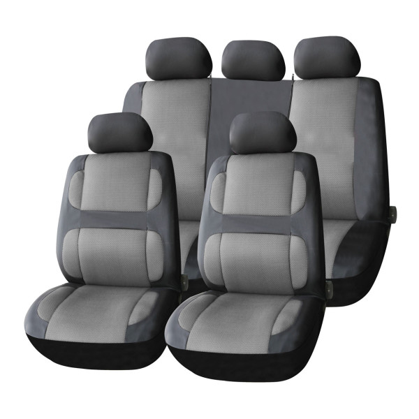 Universal seat covers SC-23 - black / gray Universal seat covers SC-23 - black / gray