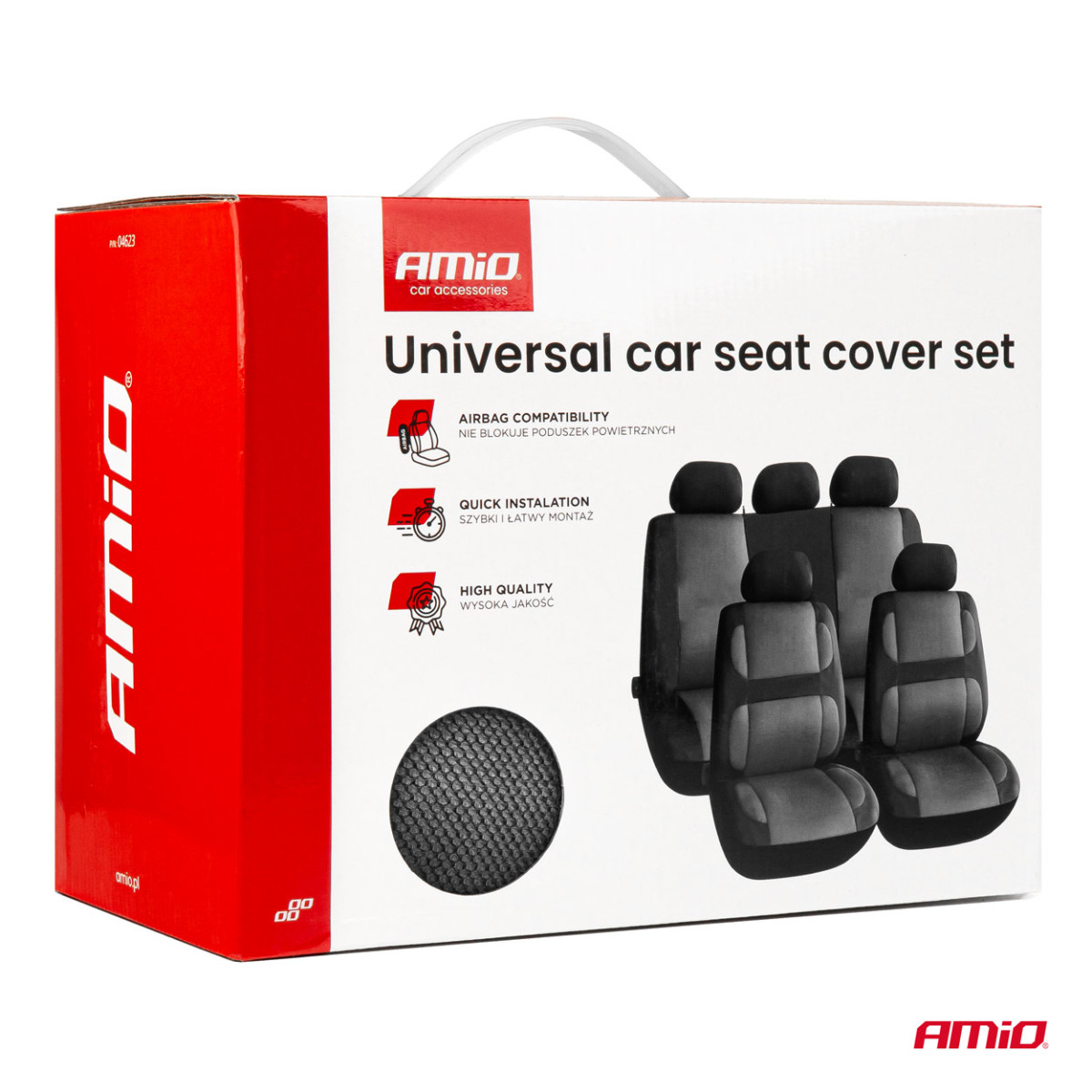 Universal seat covers SC-23 - black / gray