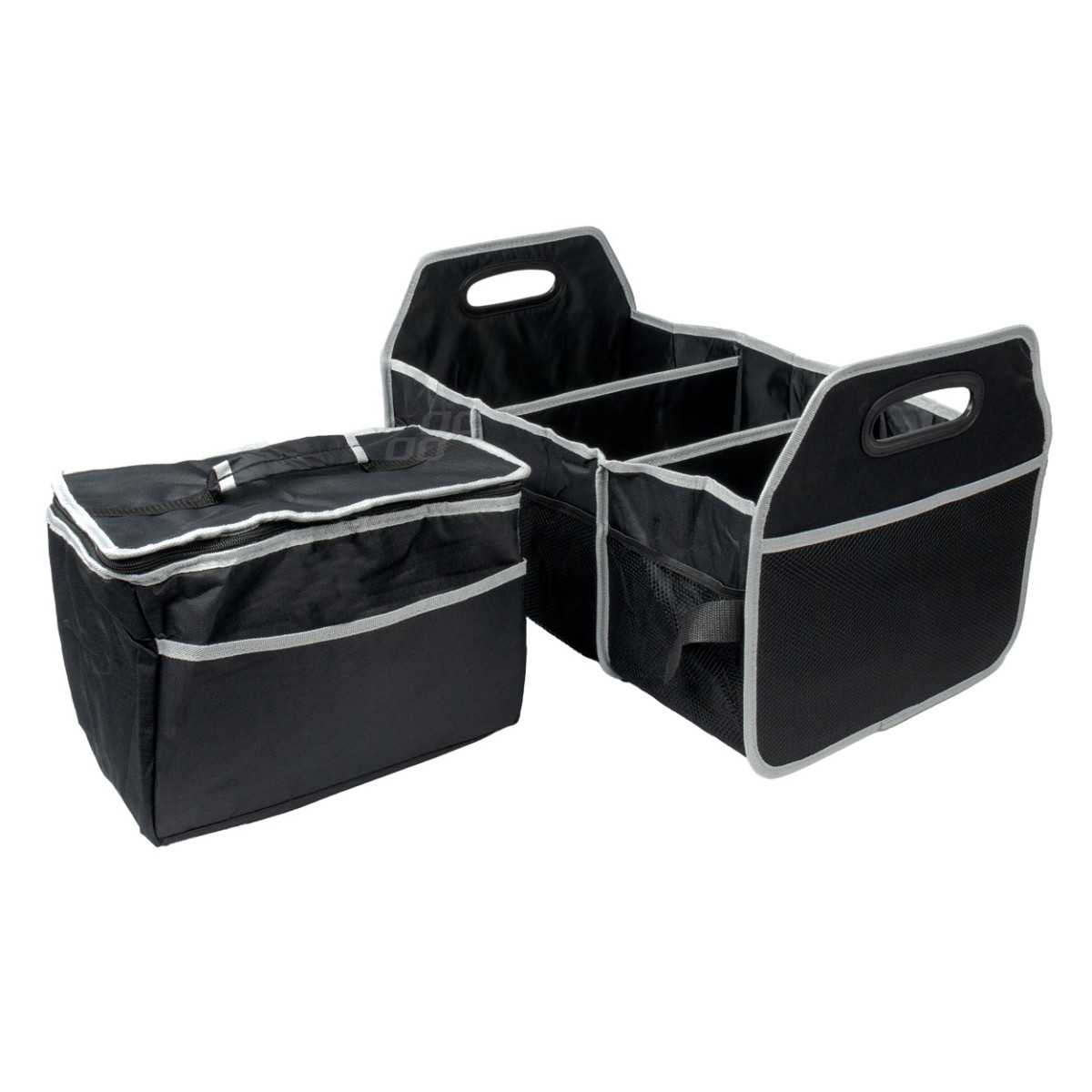 Universal folding storage box with thermal bag