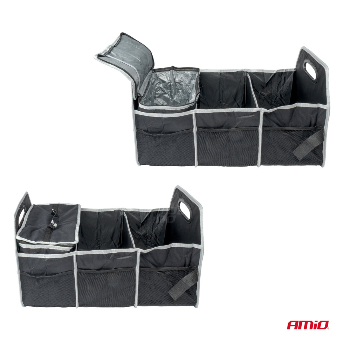 Universal folding storage box with thermal bag