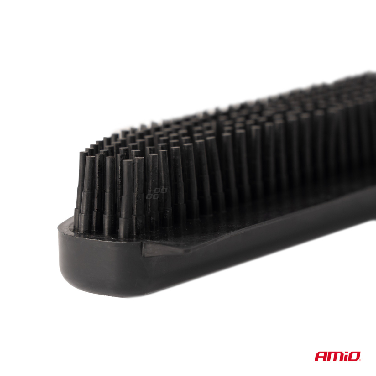 Upholstery cleaning brush with rubber 25 cm AMIO-04034