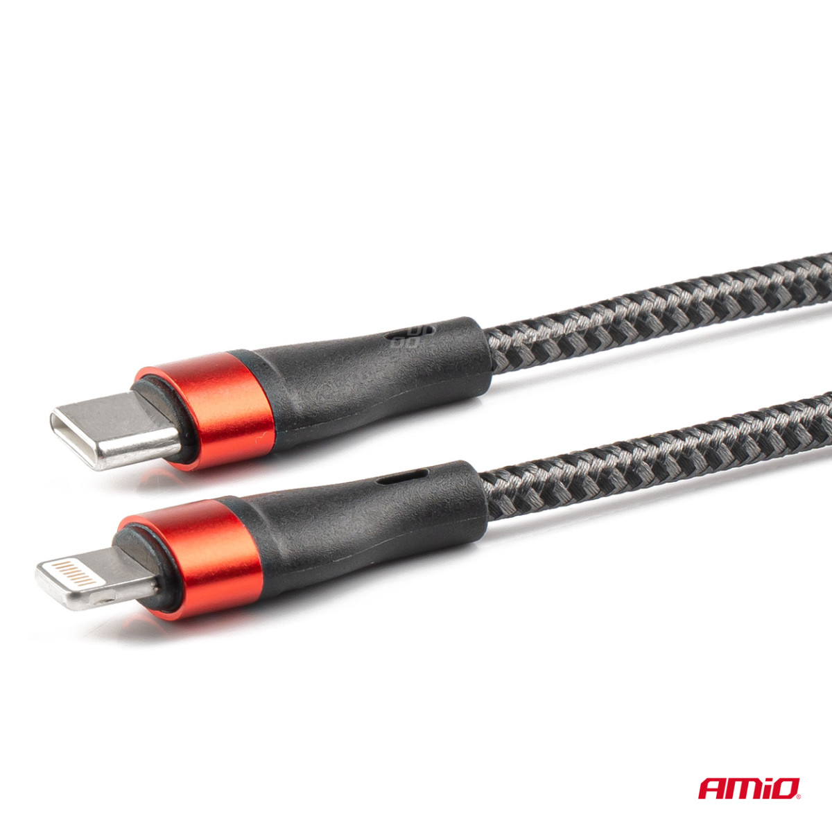 USB-C + Lightning cable for iPhone 200 cm FullLINK AMIO-02931