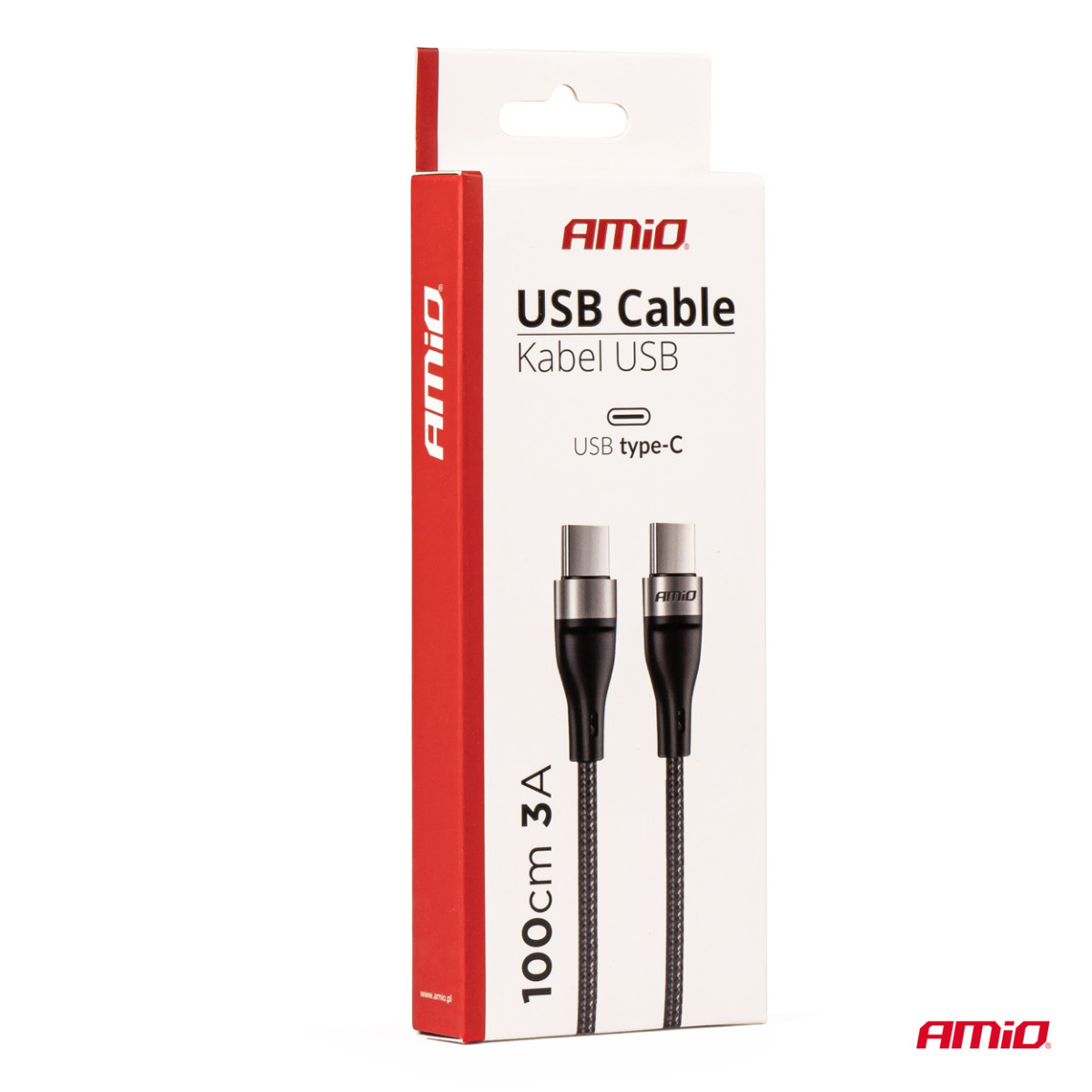 USB-C to USB-C cable 100 cm FullLINK UC-16 AMIO-02928