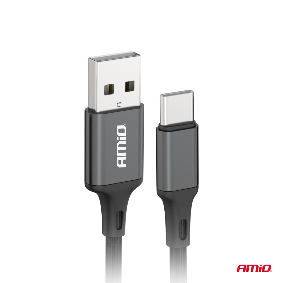 USB - USB-C cable 2A 100cm FullLINK AMIO-03899