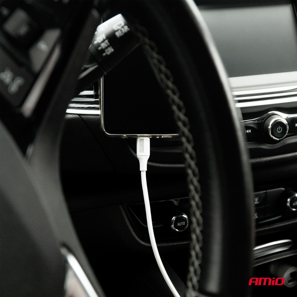 USB-A to USB-C cable 3A 100 cm FullLINK AMIO-03917