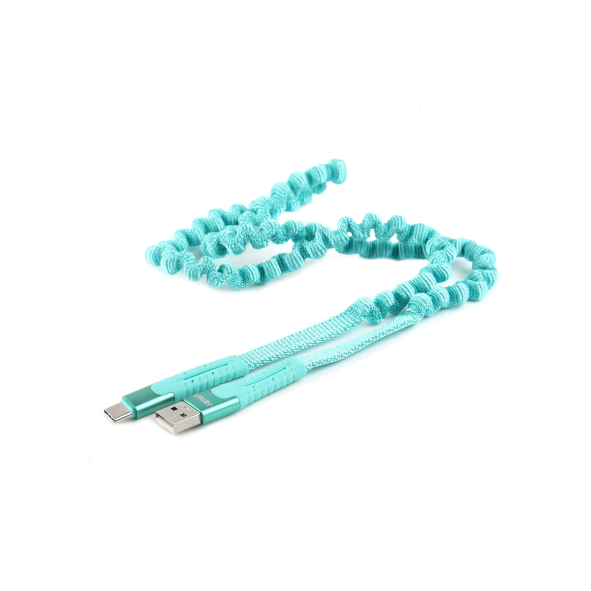 Cable USB - USB-C, spring-loaded, 120 cm UC-14 AMIO-02531