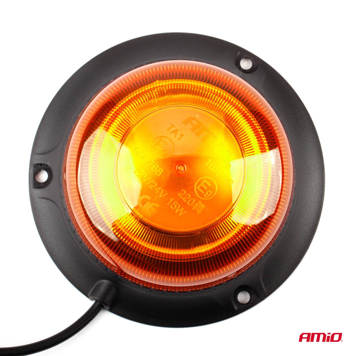 LED warning lamp with magnet W21ml R65 R10 18LED 12/24V IP56 AMIO-02924