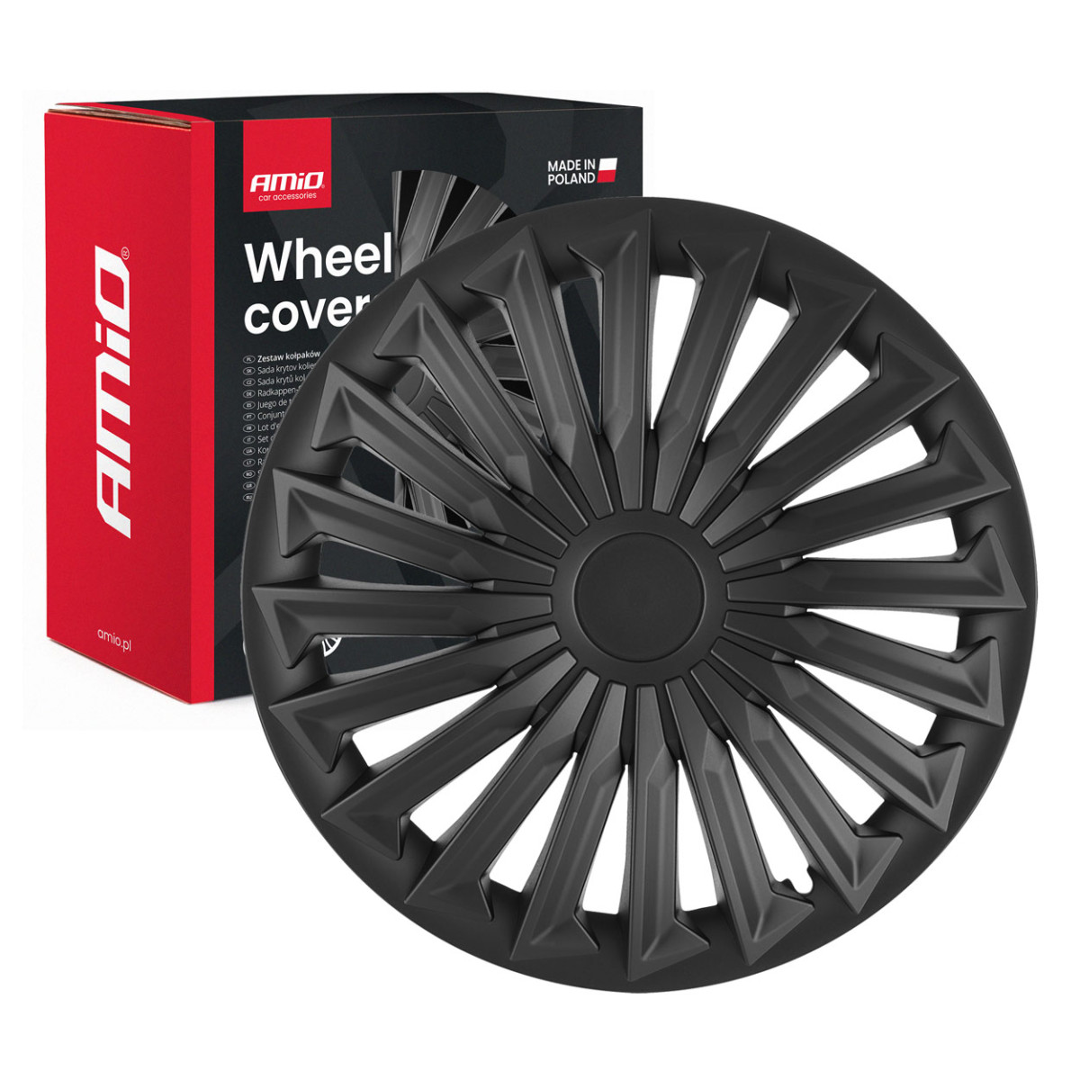 Wheel covers 4 pcs. JOY BLACK MAT 16"