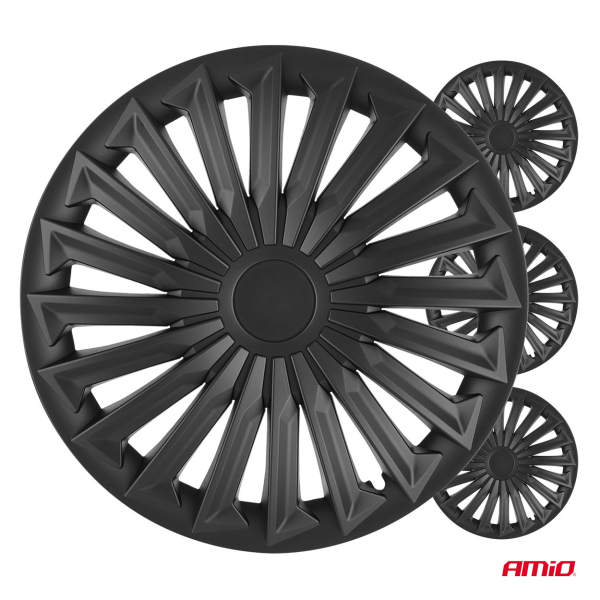 Wheel covers 4 pcs. JOY BLACK MAT 16"
