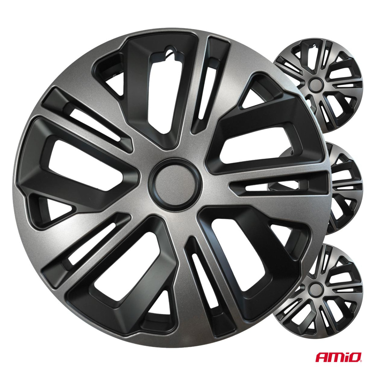 Wheel covers 4 pcs. RAVEN RING MIX GRAPHITE LIGHT 16"