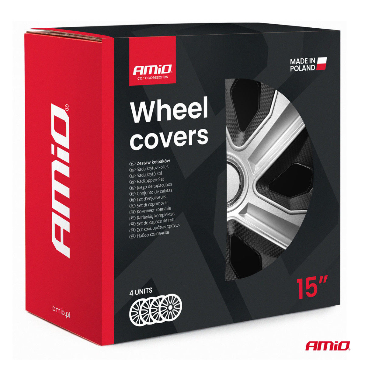 Wheel covers 4 pcs. MOON RING MIX 15"