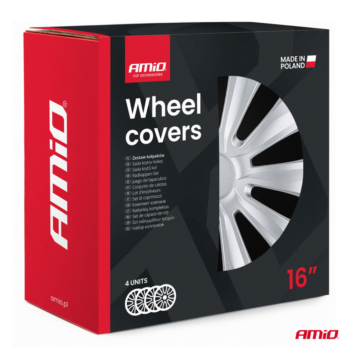 Wheel covers 4 pcs. DELTA 16"