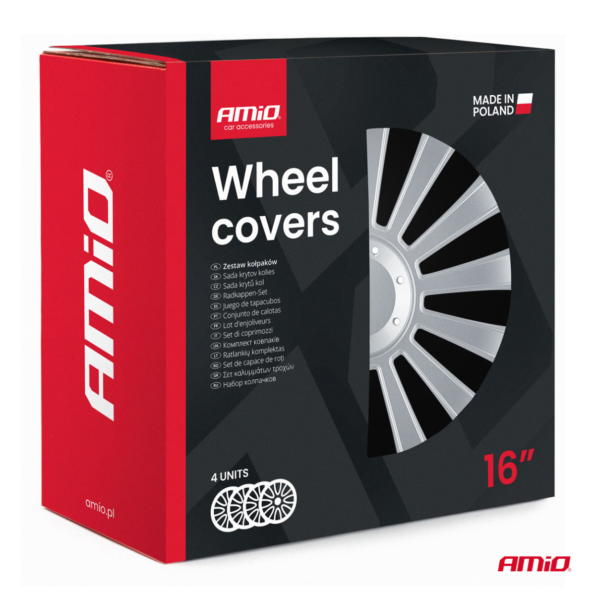 Wheel covers 4 pcs. MERIDIAN 16"