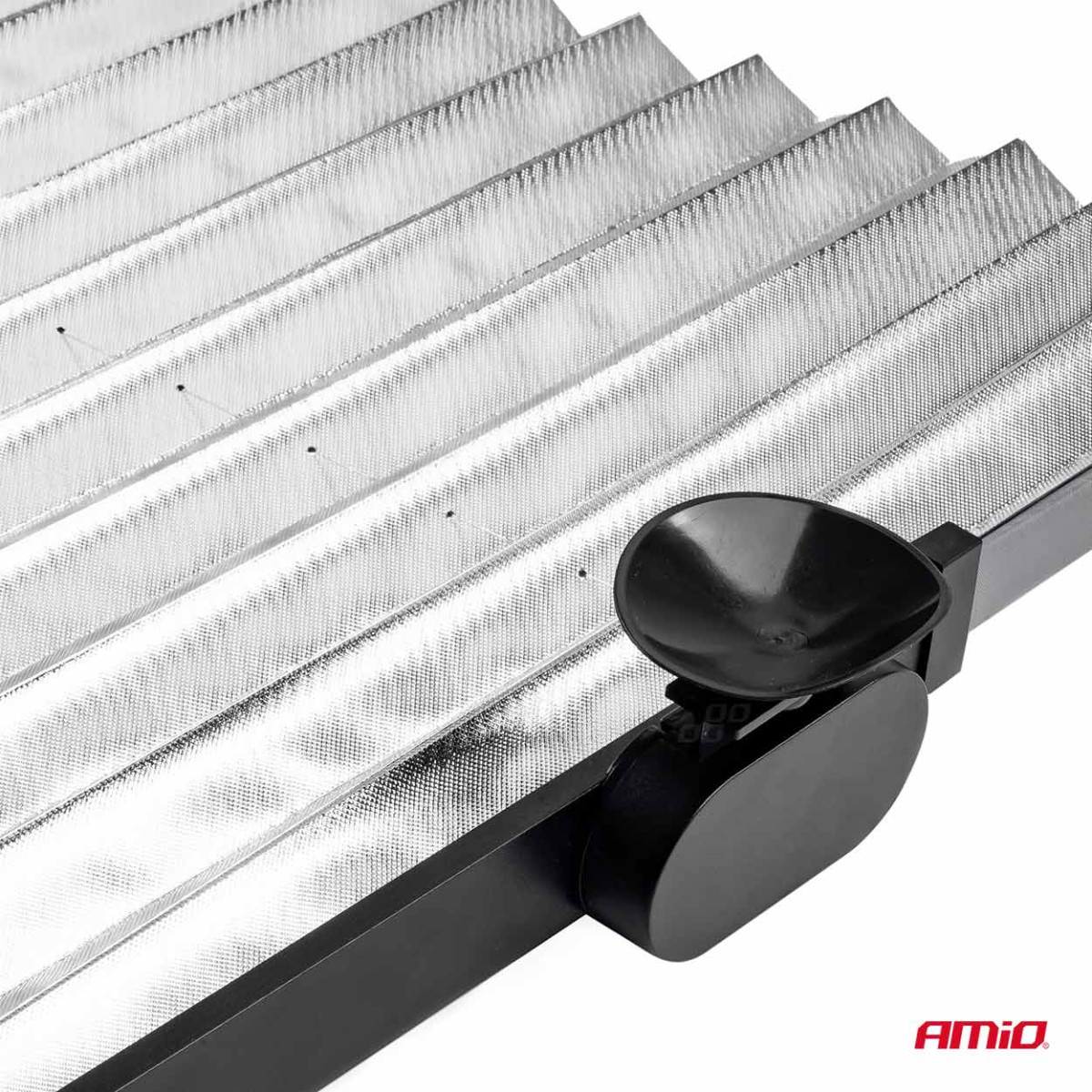Foldable windshield sunshade 120x46 cm AMIO-02910