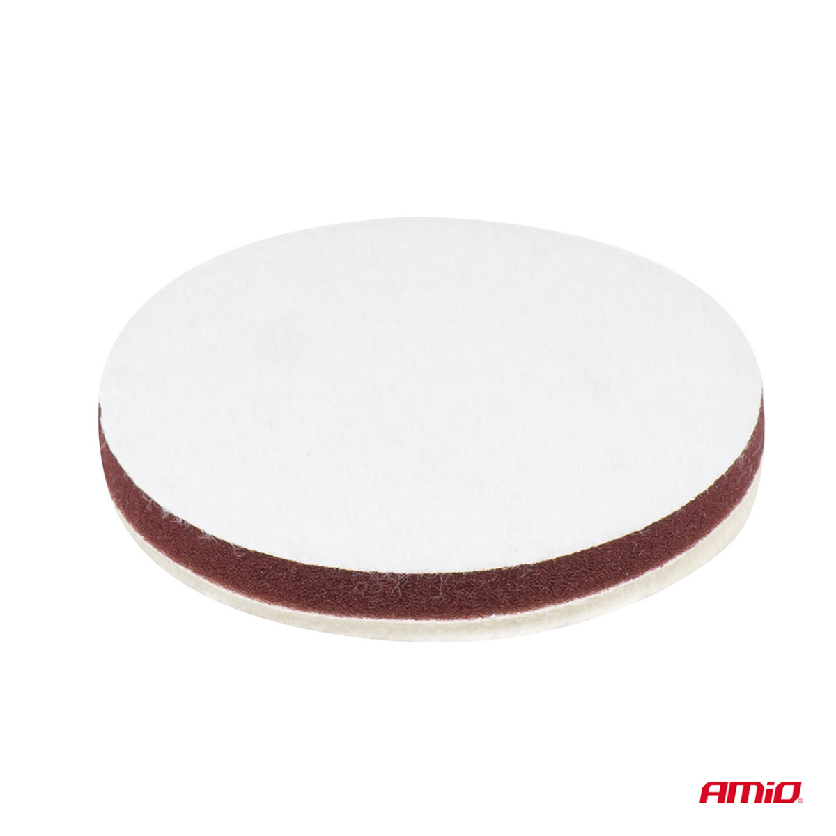 Wool polishing disc, medium hardness, 150 mm ADET-35 AMIO-04883