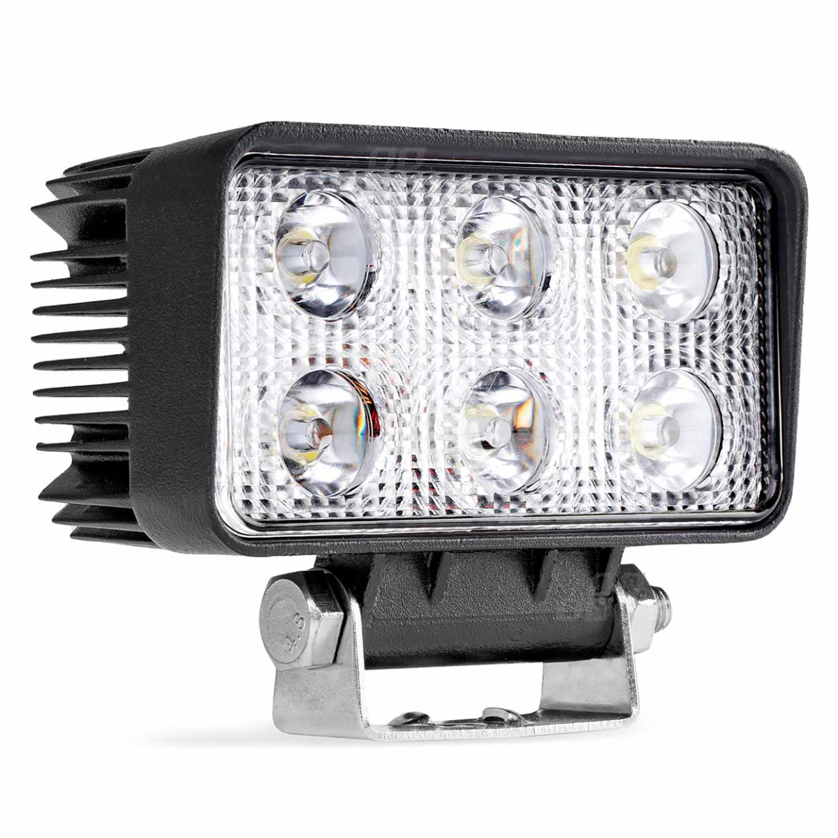 LED Work Lamp AWL02, 6 LED FLAT 9-60V