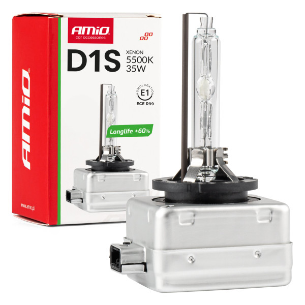 Xenon bulb D1S 5500K LONGLIFE AMIO-01969